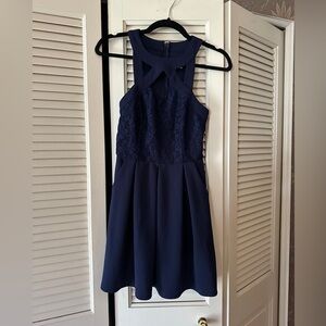 Speechless Blue Formal Dress